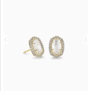Cade gold stud earrings Kendra Scott